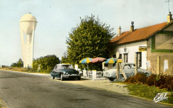LA VERRIERE (S.-et-O.) Bar "Le Vert Galant", carte postale